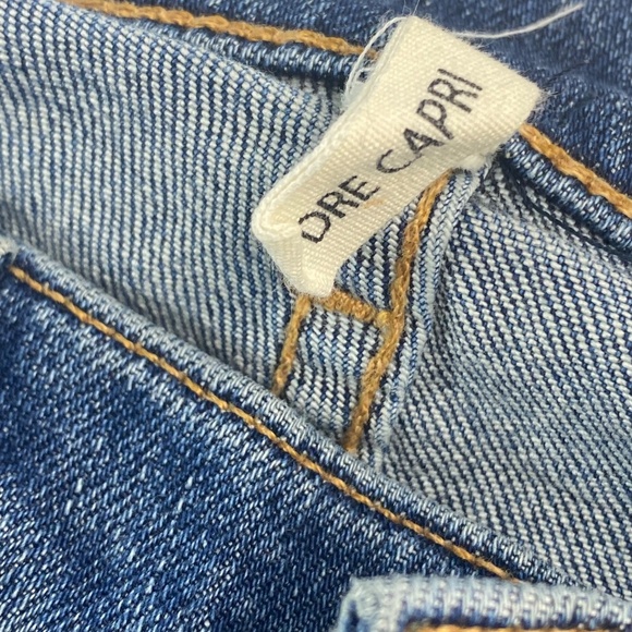 RAG & BONE Dre Capri Low-Rise Jeans in Livingston Wash Size 26 - Picture 6 of 11